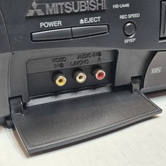 Mitsubishi HS-U446 VCR VHS Player – Tested & Working – WITHOUT Remote