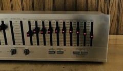 BSR EQ-110X – Ten Band Stereo Equalizer – Tested/Serviced/Working. See video