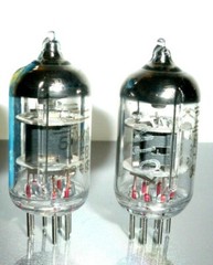 Matched Pair 6J1P (6AK5, 6F32, EF95) Audio Gold Tube Valve SVETLANA 1960s! 2pcs