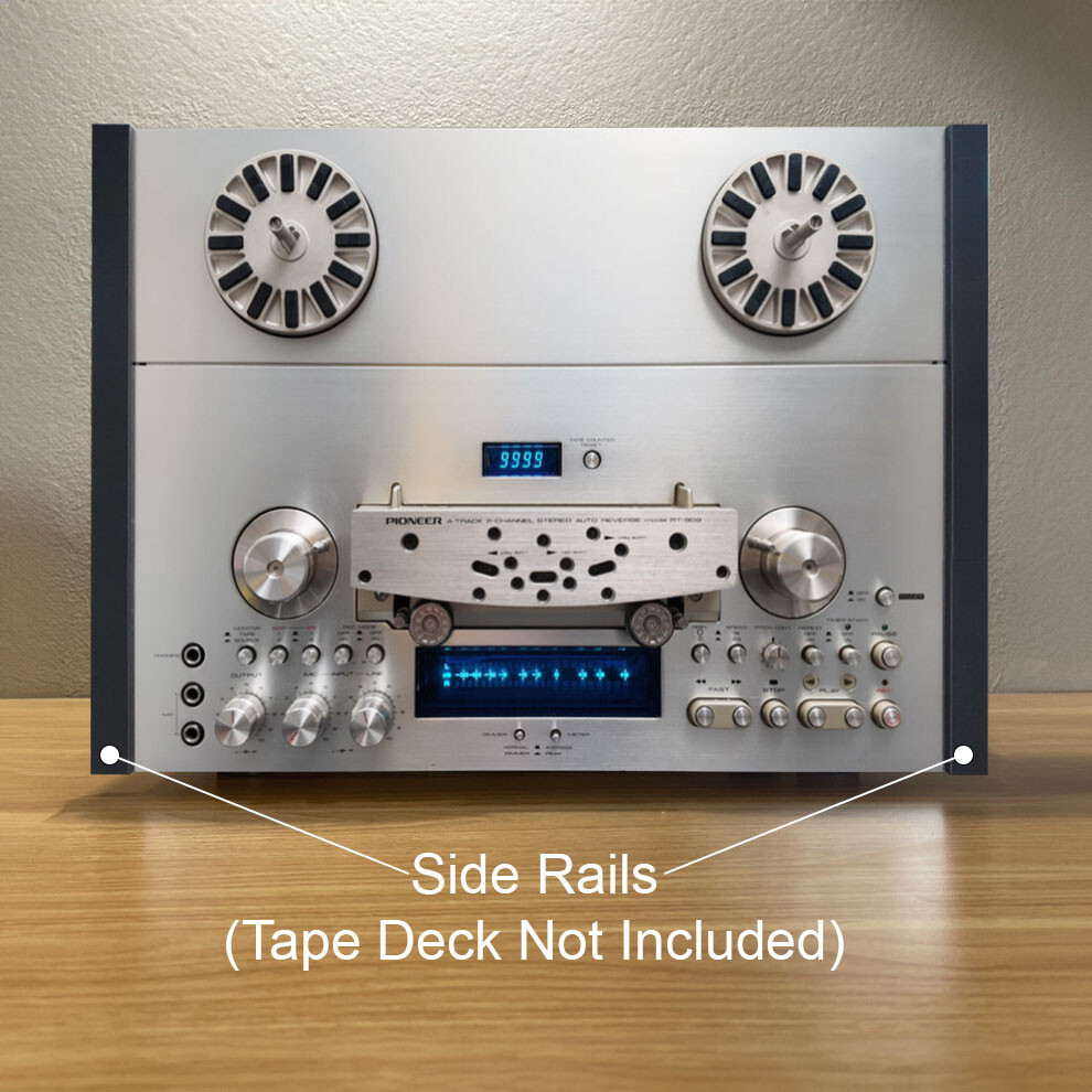 Pioneer Reel to Reel RT-909 RT-901 Side Rails Cheek Set