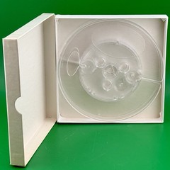 5″ TAKE-UP REEL & WHITE BOX ~ 3″ Hub ~ Clear Plastic ~ No Tape ~ NOS