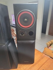 Cerwin Vega (SET OF FOUR) Classic E-208 Speakers Way Bass-Reflex Speakers
