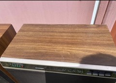Pioneer CS-703 4-Way 16″ Woofer Floor Speakers Wood Cabinets