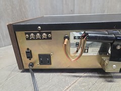 Vintage 1976 Pioneer H-R9000 8-Track Receiver Teal Glow / Wood – Tested Working
