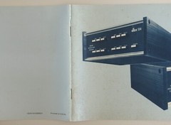 DBX 152 / 154 Noise Reduction System Vintage Instruction Manual Only HTF Booklet
