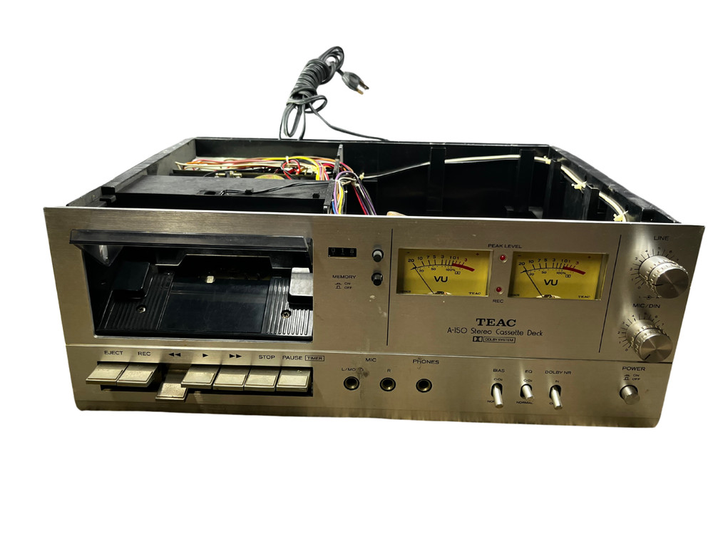 Vintage TEAC A-150 Dolby System Stereo Cassette Deck – Make in Japan – 34378