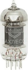 12AX7 Preamp Vacuum Tube, Single, 7025 Equivalent, High Gain, Low Noise