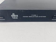 dbx 150 Type I Noise Reduction System Stereo Audio Processor Rack Unit Vintage