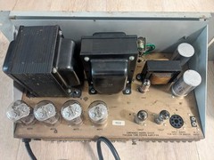 Pair (2) GROMMES-Precision Electronics G-101A Mono Tube Amplifiers 100W – Work
