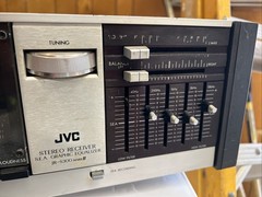 JVC AM/FM Stereo Receiver S.E.A Graphic Equalizer JR-S300 Mark II