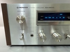 PIONEER SA-6800 STEREO AMPLIFIER WORKS CLEAN NICE Look !!
