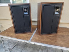 ALLEGRO 3000 by Zenith HOME STEREO SPEAKERS vintage — LOCAL PICK UP SAN JOSE,CA
