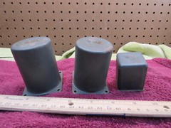 (2) SMALL TRANFORMERS + (1) CAPACITOR WESTERN ELECTRIC ERA UNKNOWN MAKER