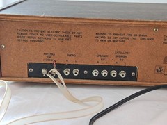VINTAGE WINDSOR AM/FM 8 TRACK STEREO RECEIVER PLAYER WITH ANTENNA TESTED 70’S