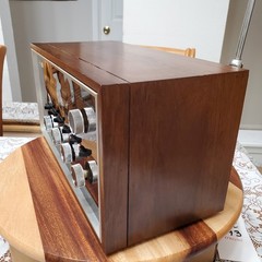 Beautiful Vintage Philco R7WA-TS (Ford Logo) AM/FM Tuner /Tested See Video