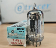 6681 GENERAL ELECTRIC VINTAGE TUBE 12AX7 NOS NIB LAB GRADE (1959) *eTRACER #12T
