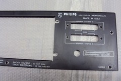 Philips 7831 Receiver Back Panel Nice Condition Tested Parting Out Entire 7831