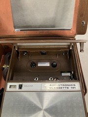 Audiotronics Classette 141 Solid State Japan Vintage Brown Working