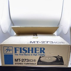 Vintage Fisher MT-273 Stereo Direct Drive Turntable Semi-Automatic – NEW! NOS