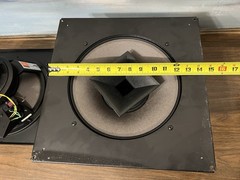 JBL 2152H 12 Inch Coaxial Duplex Speakers W/Horn Midrange/Tweeter ( PAIR )