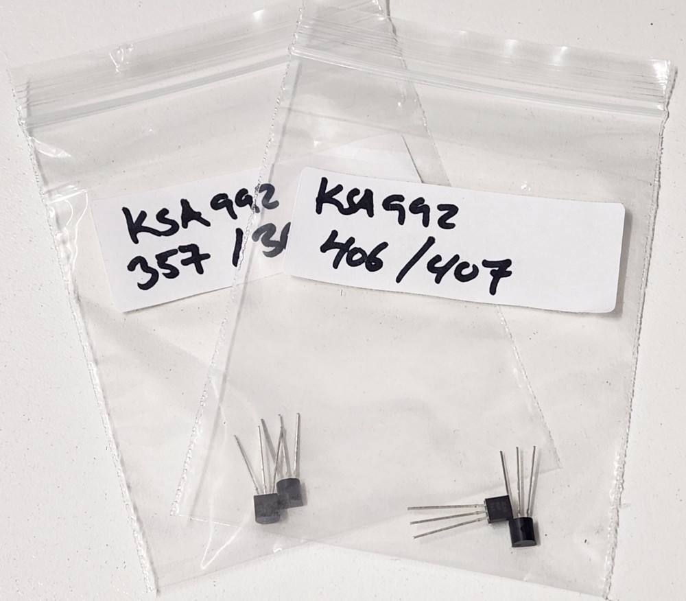 2 Pair Gain Matched KSA992FBU 1% Tolerance ONSEMI Genuine FASTEST FREE SHIPPING!