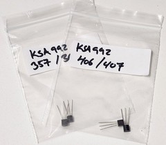 2 Pair Gain Matched KSA992FBU 1% Tolerance ONSEMI Genuine FASTEST FREE SHIPPING!