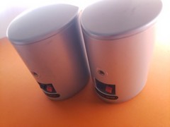 Pair Of Infiniti SAT450 2 Way Speakers (Silver) • GREAT CONDITION