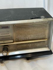 National DX-365 Vintage 1960 Vacuum Tube Radio Wide Sonic Super Powers on