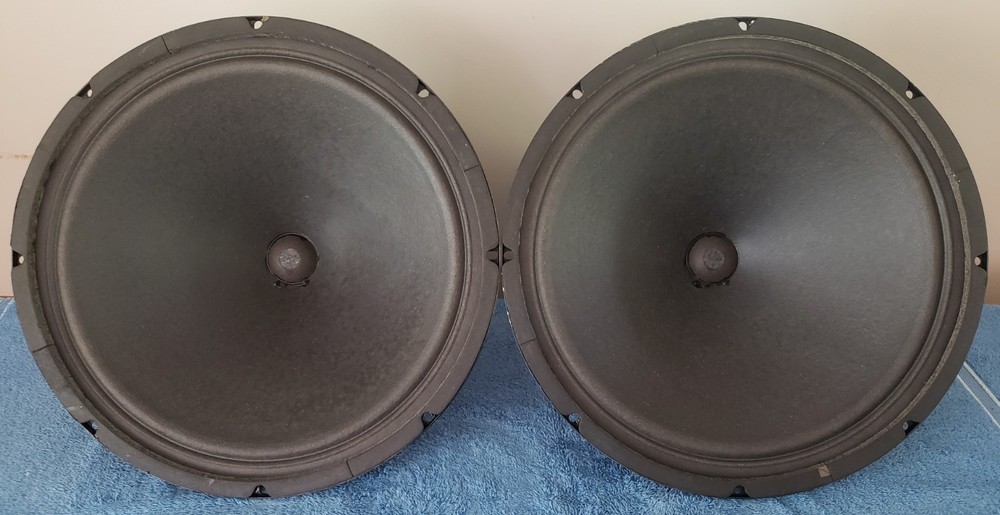 JENSEN P15N 15″ Fullrange Speakers,matched Pr.for Fender,300B Tube Amplifier, #1
