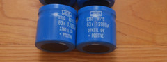 McIntosh MAC1900 amp amplifier filter capacitor replacement power caps