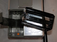 Sony Watchman FD-20A Black & White TV w/ Case