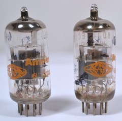 6DJ8 AMPEREX 6922 ECC88 TRIODE MATCHED 90% GLOBE HOLLAND AUDIO AMPLIFIER TUBE S