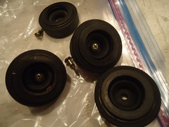 Pioneer PL-516 Stereo Turntable Part Out Foot (1 only)