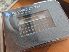 HP 15C Limited Edition Scientific Calculator Japanese Guide Open Box Unused