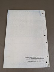 Pioneer Tx-9500 Am/Fm Stereo Tuner Service Manual D-165