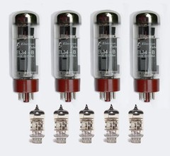 EL34/12AX7/ECC83 Valve kit for JVM210/410/2210/4211 Marshall guitar amplifiers
