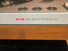 Philips GA- 212 Turntable. New Ortofon Omega 1eOne Owner. Very Good