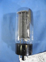 GE 5U4GB / 5AS4A Vacuum Tube STRONG!!  (TESTED W/ TV-7D/U)