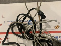 Dual 1218 Vintage Stereo Turntable Parting out- Power Cord / Ground Wire Assembl