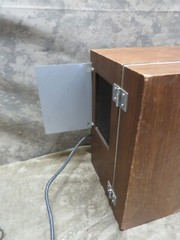 Vintage TUBE Audiophile AKAI 1710W Reel to Reel Tape Player Recorder Wood Cab