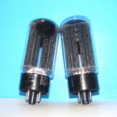5U4GB 5AS4A RCA 1950s radio audio amplifier vintage vacuum tubes 2 valves tested