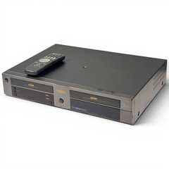 Go-Video DDV9450 Dual-Deck Hi-Fi VHS VCR Recorder | Remote