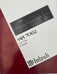 McIntosh MR7082 AM/FM Tuner Slim Version