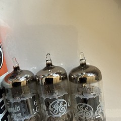 Lot Of 3: GE General Electric 6LX8 LCF802 Electronic Vacuum Tube In Box NOS Tu11