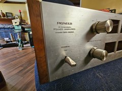 PIONEER QM 800A & QC800A VINTAGE QUAD AMPLIFIER WITH MATCHING QUAD PREAMPLIFER
