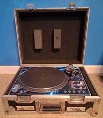 Stanton STR8-100 Professional DJ Digital Turntable w/ Power Cord & Travel Case