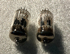 Pair NOS GE 7025/12AX7A Matched Pair