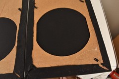 Pair “The Larger Advent” Loudspeaker Grills -New Grill Cloth-