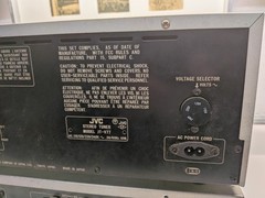 JVC JA-S77 integrated AMPLIFIER + JT-V77 Tuner PARTS REPAIR RESTORE *AS/IS* VTG