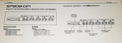 Roland SP-808-OP1 Expansion Board for SP-808 / SP-808EX / SP-808PRO Tested